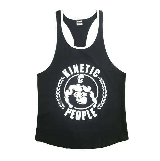 Men's Cotton Vest for Gym Sports Training and Leisure