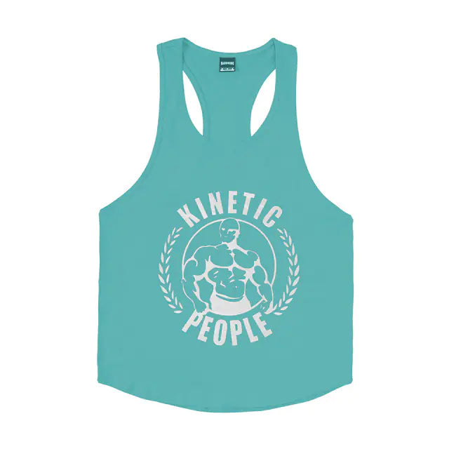 Men's Cotton Vest for Gym Sports Training and Leisure