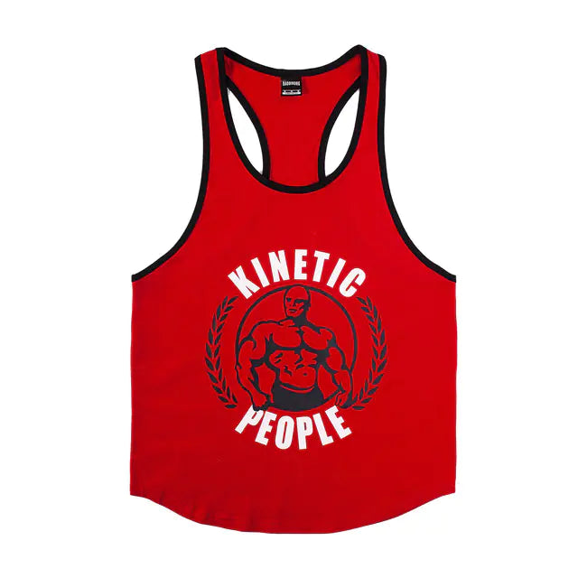 Men's Cotton Vest for Gym Sports Training and Leisure