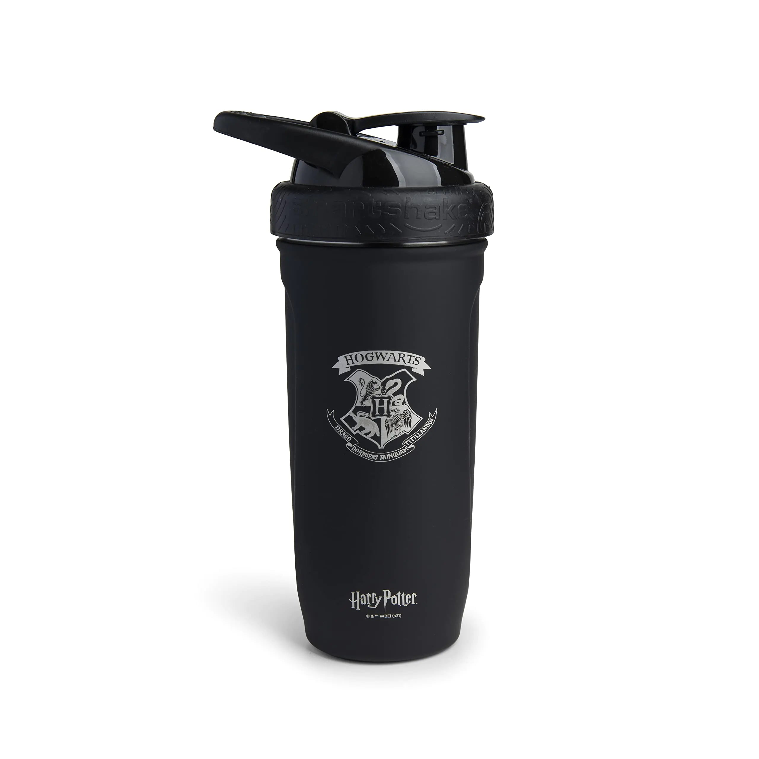 Smart Shake Reforce Stainless Steel Harry Potter Hogwarts Crest Shaker Bottle (900 ML /30oz) | Light Weight Resistance Sports Shaker Bottle with a Soft Lid | Leakproof BPA Free & DEHP Free