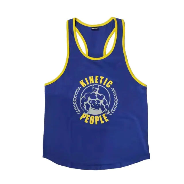 Men's Cotton Vest for Gym Sports Training and Leisure