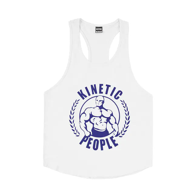 Men's Cotton Vest for Gym Sports Training and Leisure