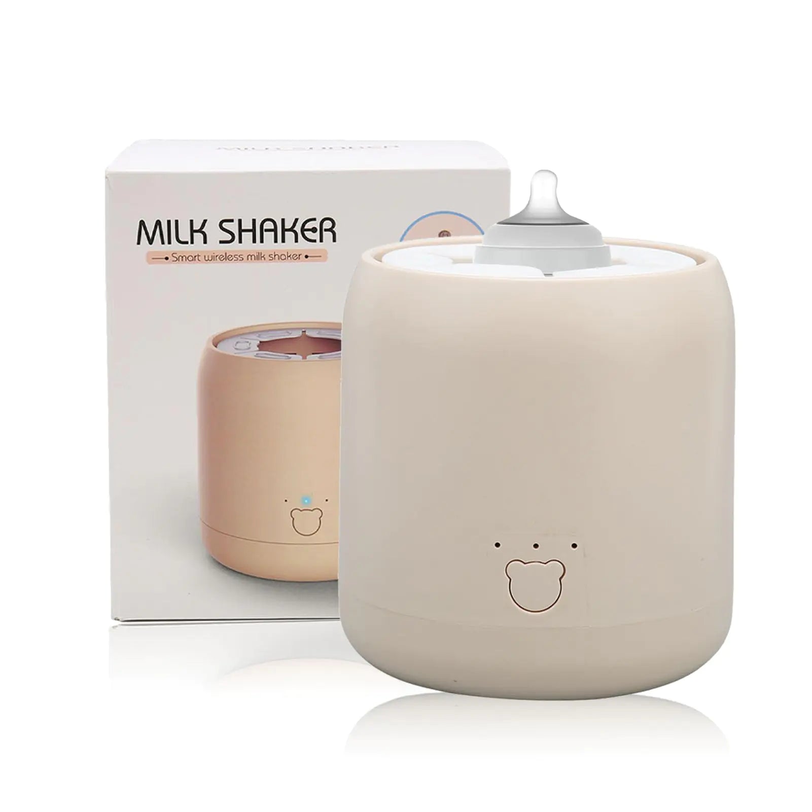 Infant Bottle Mixer Electric Automatic Infant Bottle Shaker USB Charging Baby Milk Bottle Shaker Hands Prevent Bloating Infant Bottle Mixer for Outdoor Indoor Travel