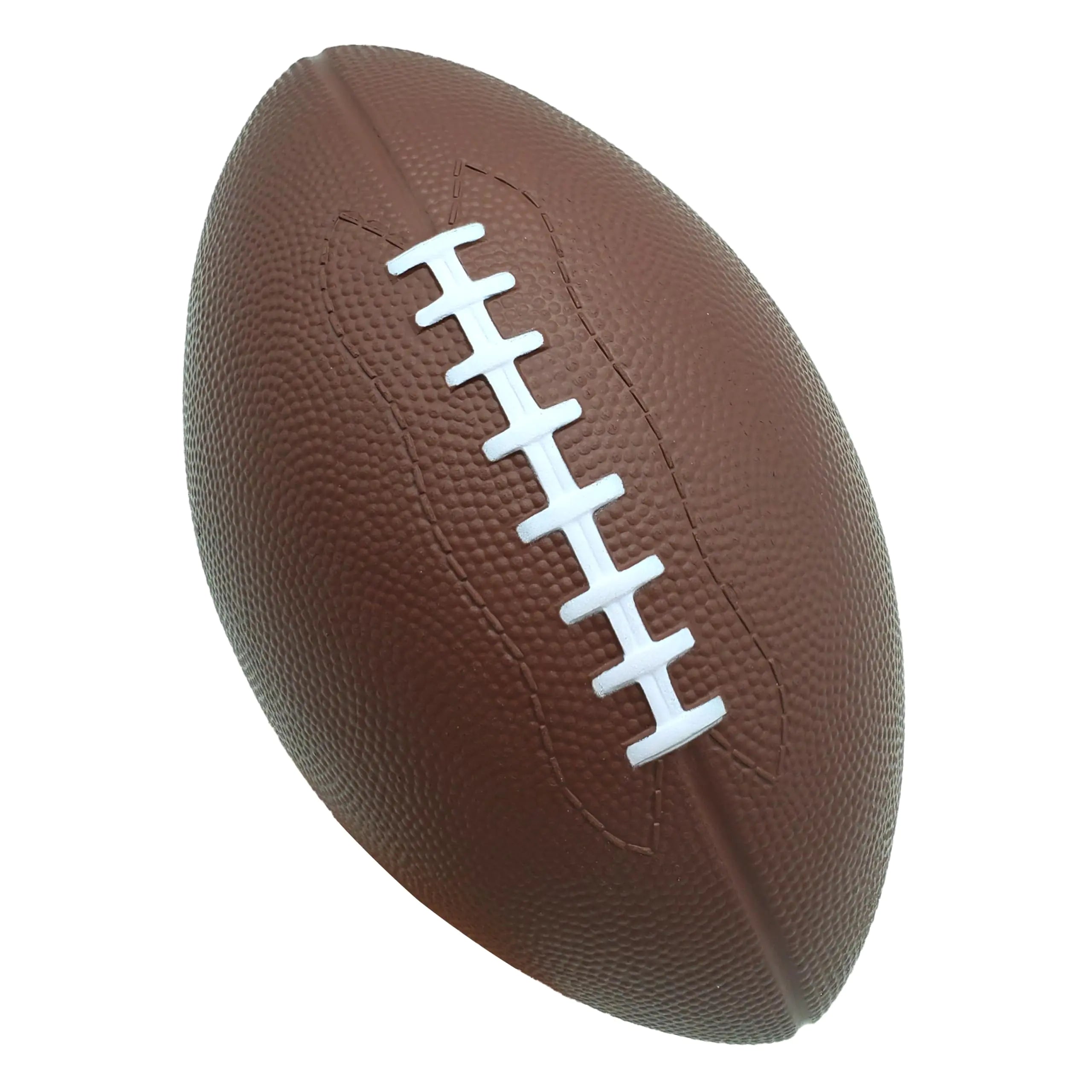 LMC Products Brown Foam Football for Kids - 9 ½ inch Foam Football Soft Kids Football