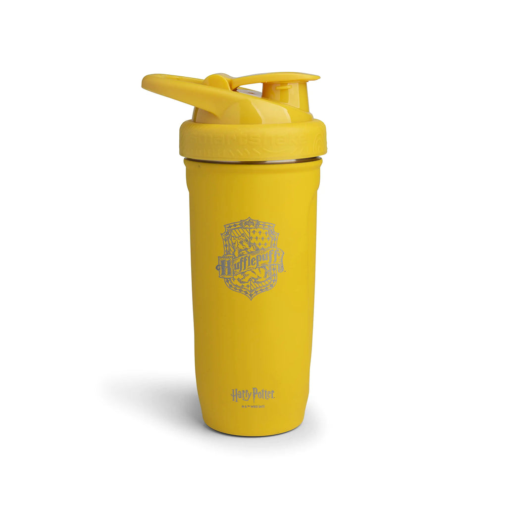 Smart Shake Reforce Stainless Steel Harry Potter Hogwarts Crest Shaker Bottle (900 ML /30oz) | Light Weight Resistance Sports Shaker Bottle with a Soft Lid | Leakproof BPA Free & DEHP Free