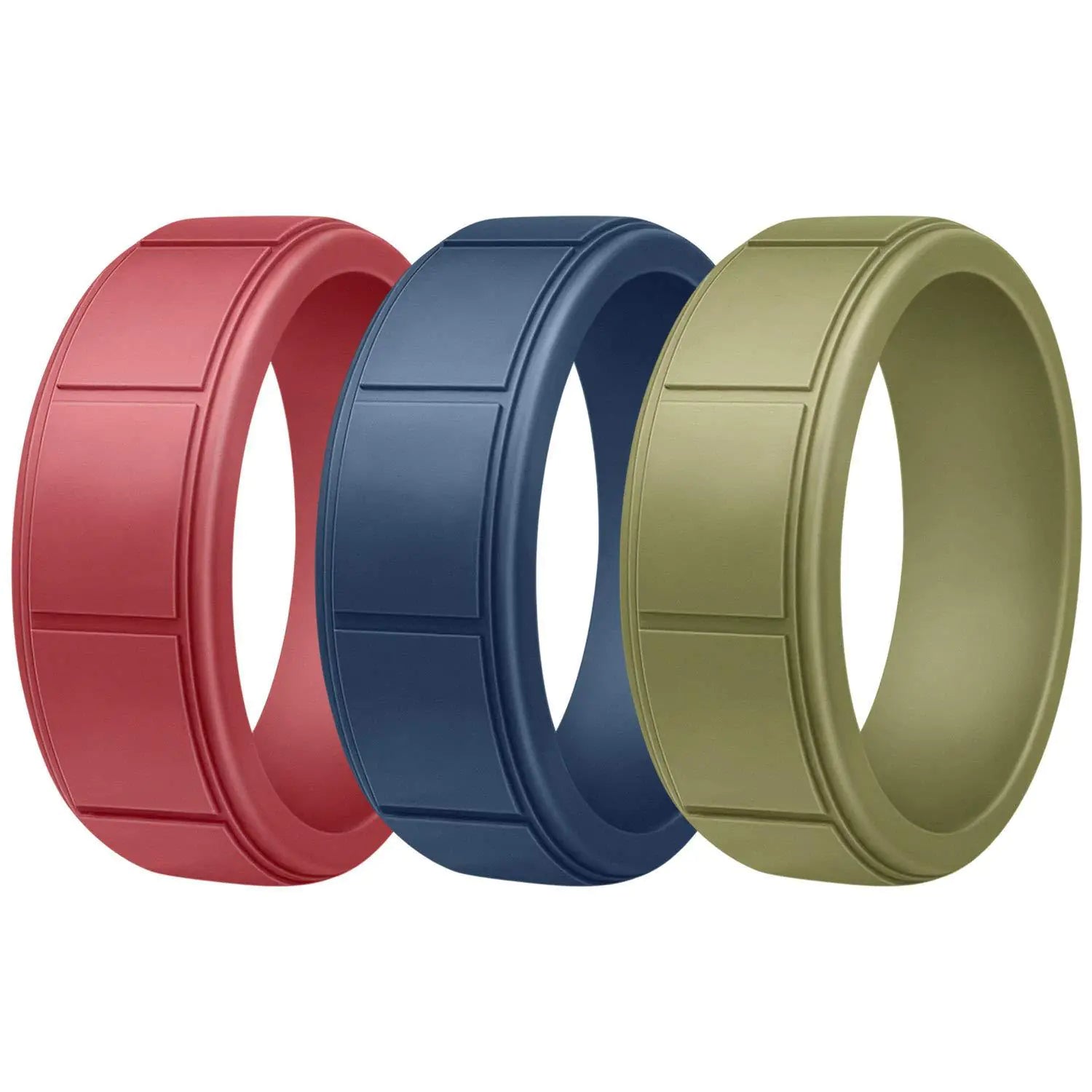 7-Color Silicone Rings - Trendy Sports Accessories