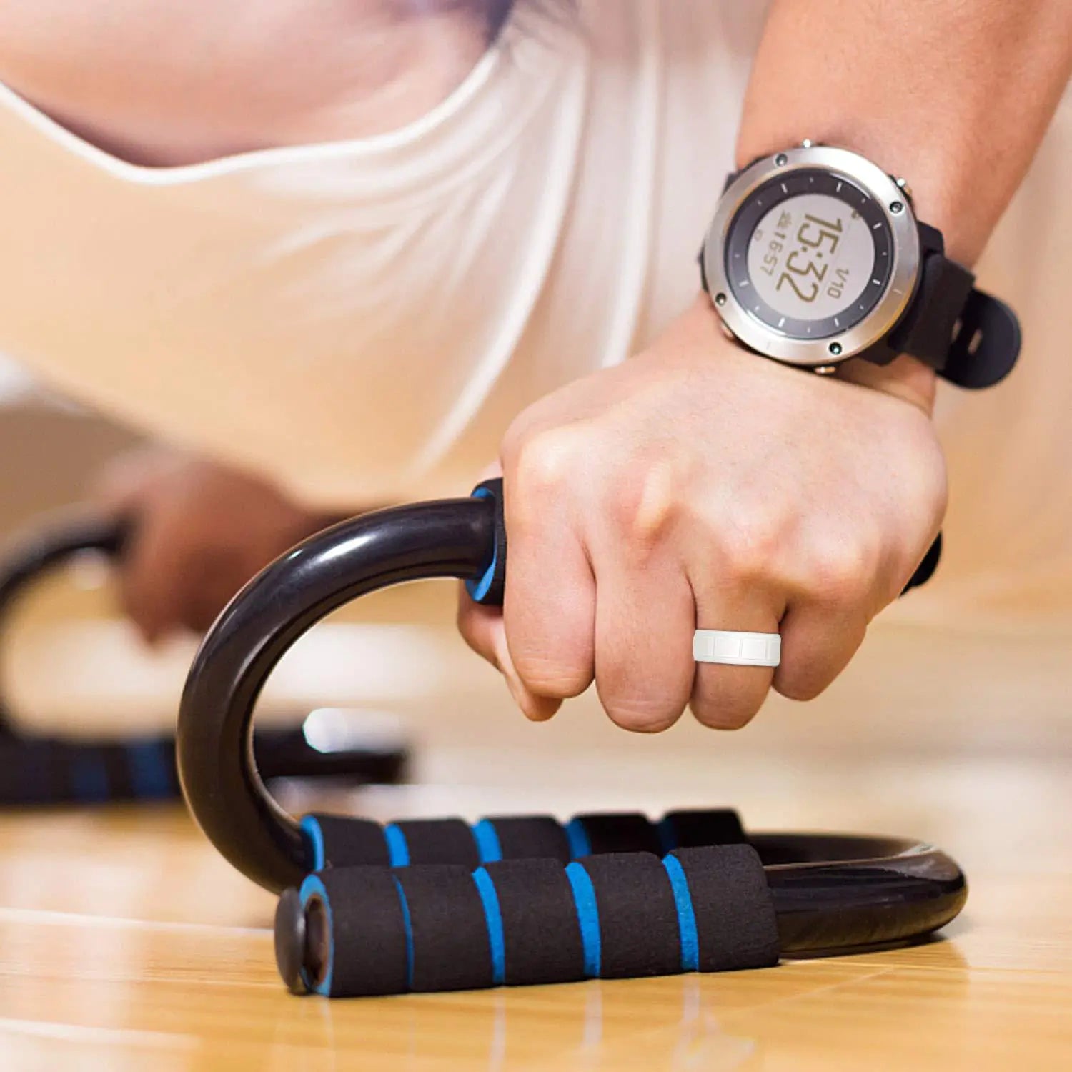 7-Color Silicone Rings - Trendy Sports Accessories